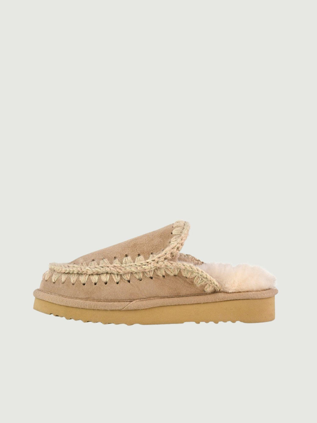 SLIPPER ESKIMO CAMEL 101125A CAM MOU 