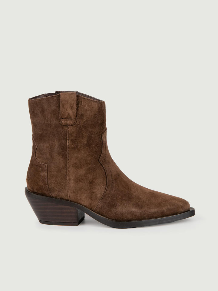 TEXANO SCAMOSCIATO MARRONE 5254 SILK MUSTANG ALPE 
