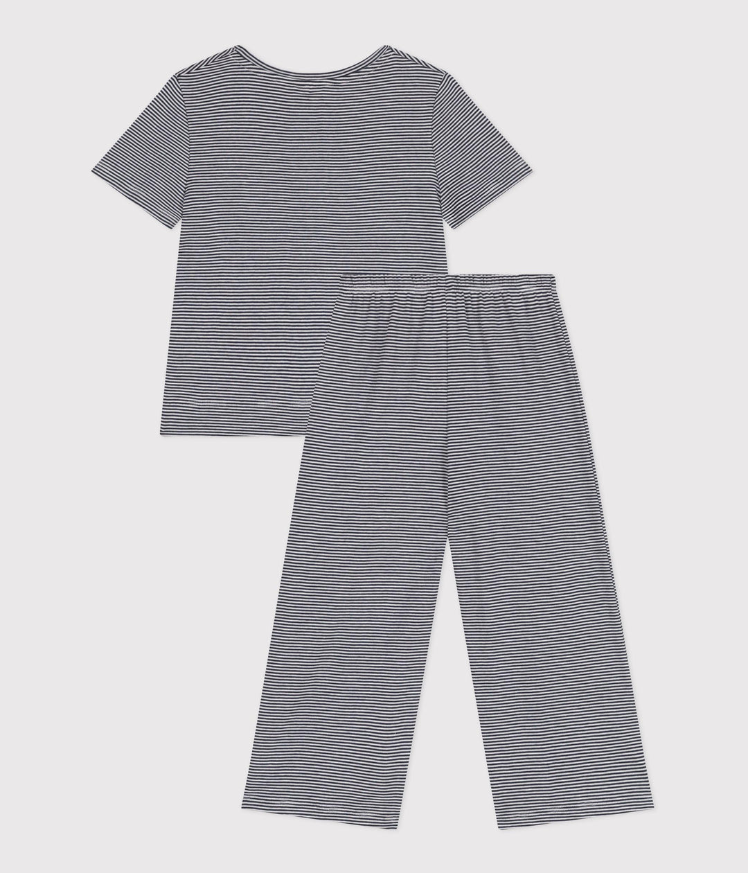 Pigiama millerighe bambina A0CK1 02 PETIT BATEAU 