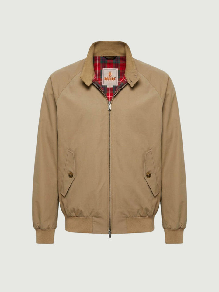 Giacca G9 Harrington Jacket Tan BRCPS0001 710 BARACUTA 