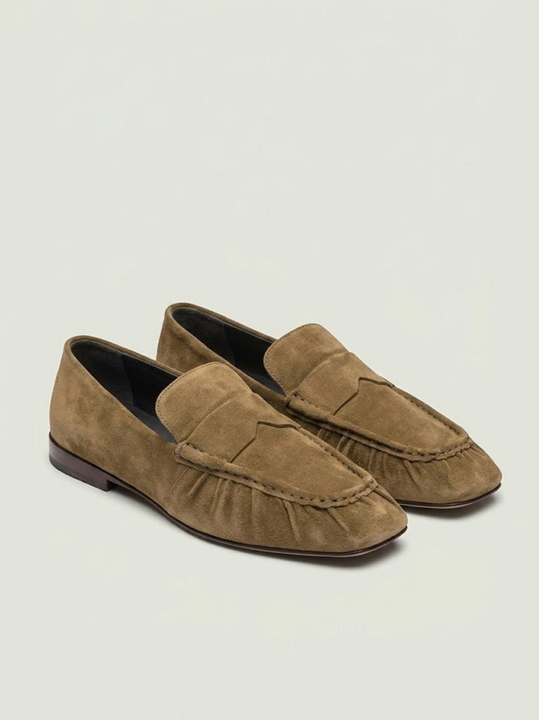 Mocassino Charlise in pelle scamosciata taupe 40102 TAUPE ANDREA MORANDO 