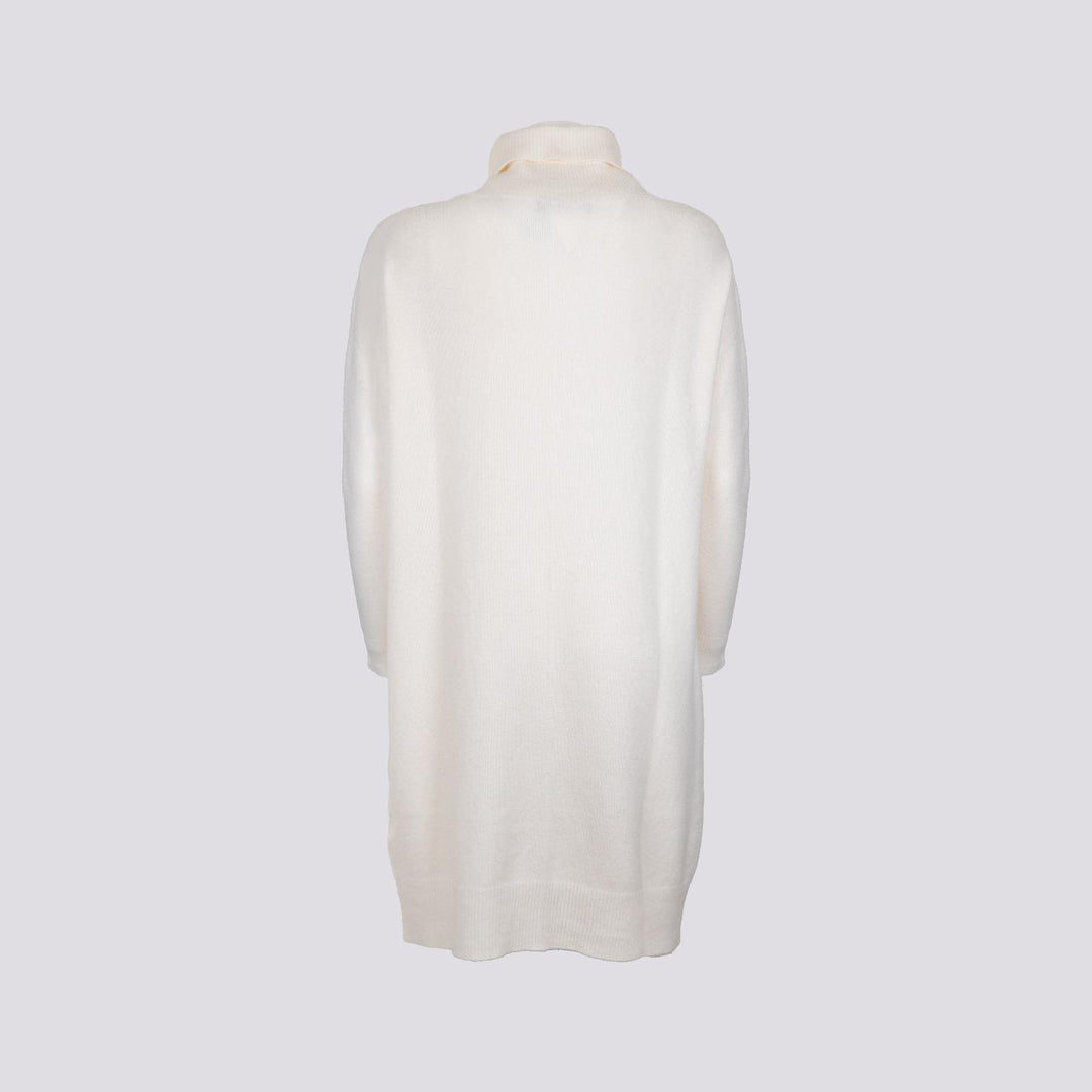 MAGLIA ABITO CON COLLO ALTO PANNA 0370/225 0248 BIMOR 