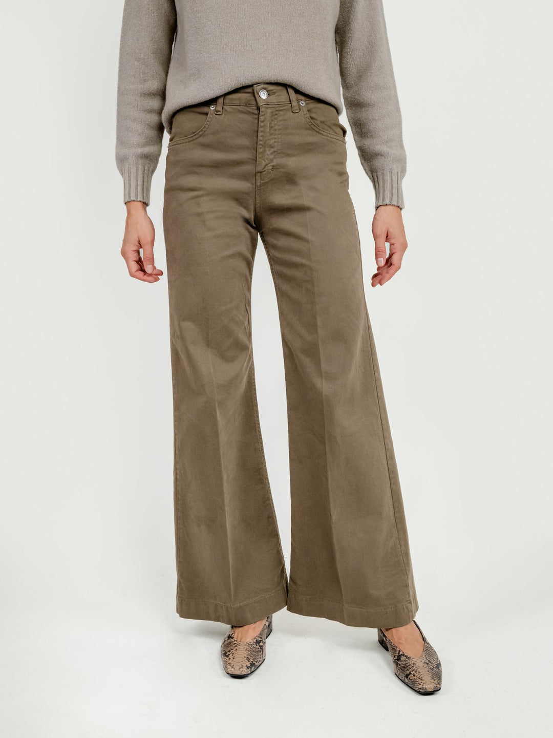 PANTALONE 5 TASCHE A PALAZZO TORTORA 805343JA TORTORA ANDREA MORANDO 