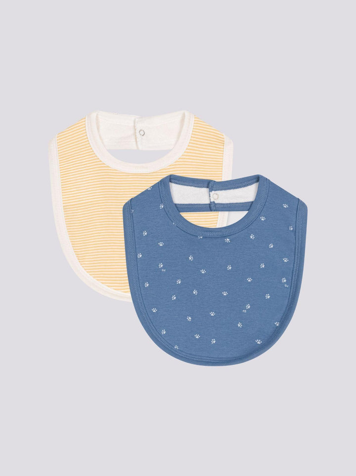 CONFEZIONE DA 2 BAVAGLINI BEBÈ A09SE 01 PETIT BATEAU 