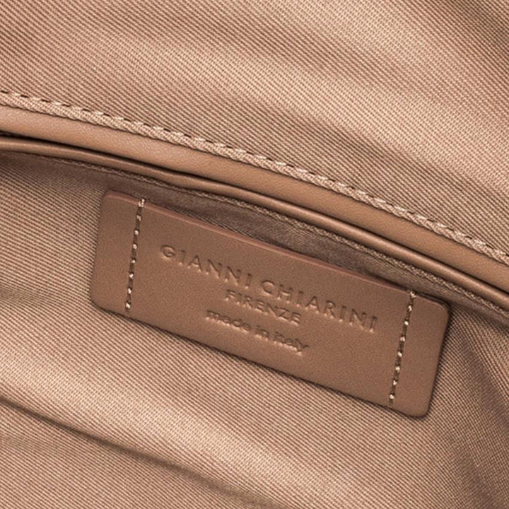 Borsa Alicudi in suede cioccolato BS 10261 CM-PL 166 GIANNI CHIARINI 