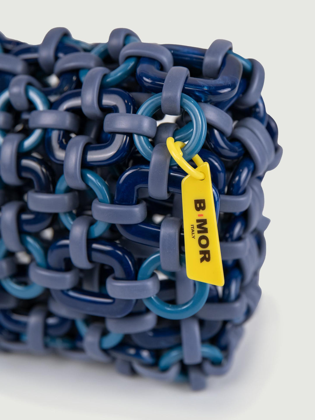 CLUTCH SHELL IN RESINA MULTICOLOR BLU
