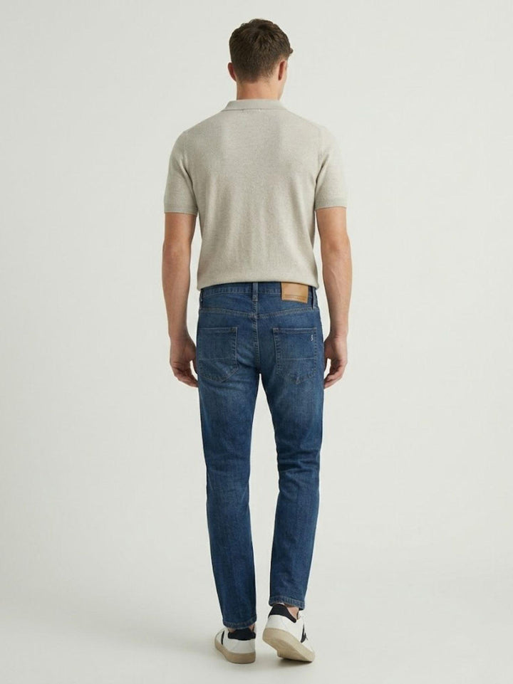 Jeans Danny regular cropped lavaggio medio DANNY027 B2 UNIFORM 