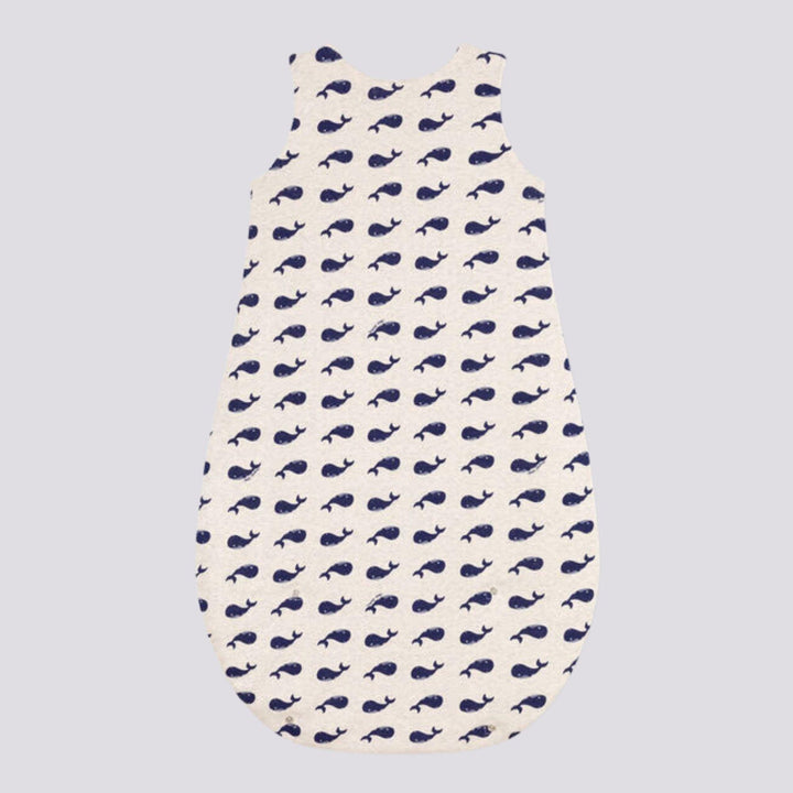 SACCO NANNA BALENE MARINE IN COTONE A09G1 01 PETIT BATEAU 