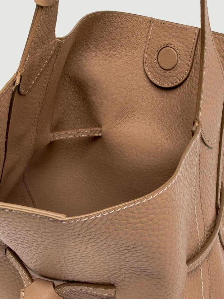 Borsa Sienna in camoscio clay grande BS 11787 RNGDBL T.U. 5313 GIANNI CHIARINI 