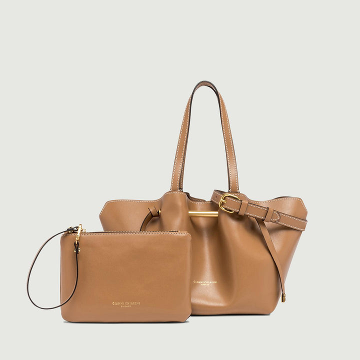 Borsa a spalla Amanda in pelle cuoio BS 10630 PRCK 7042 GIANNI CHIARINI 