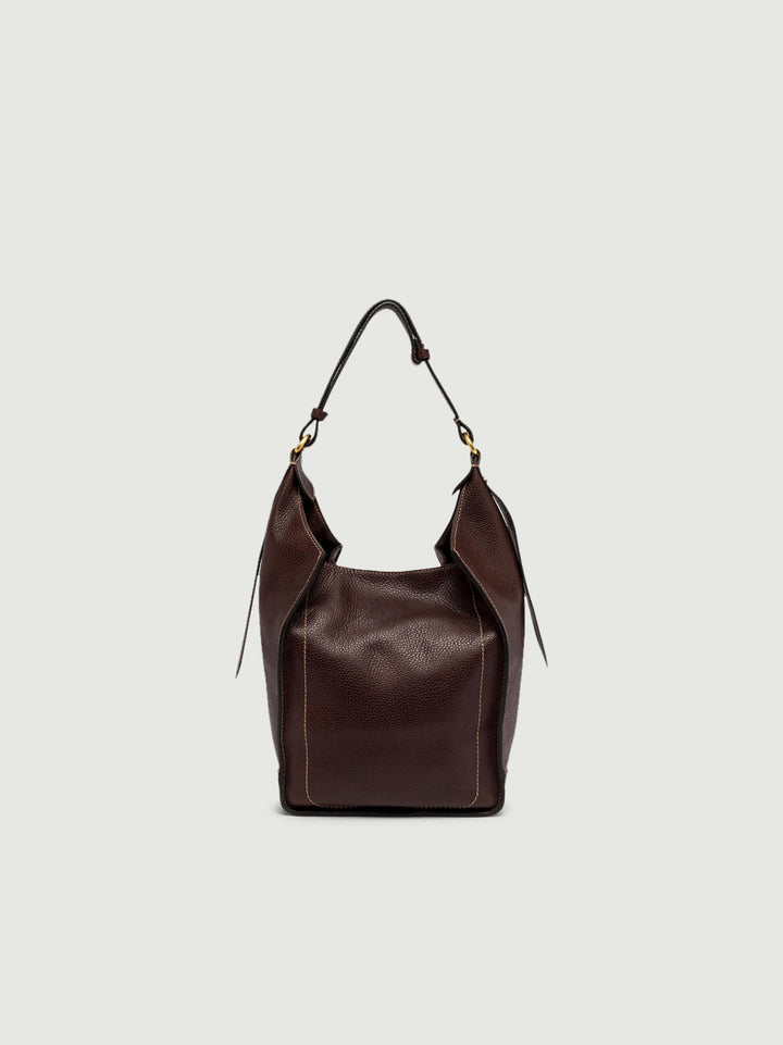 BORSA A SPALLA OLLY DARK BROWN 11056 RMN 31 GIANNI CHIARINI 