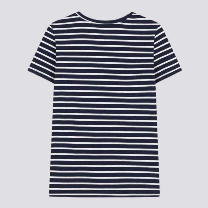 T-SHIRT LE DROIT GIROCOLLO IN COTONE DONNA A0A9P 04 PETIT BATEAU 