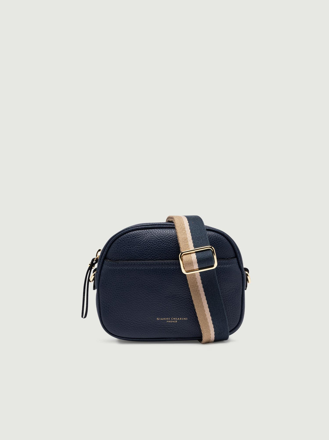 Borsa a tracolla Nina in pelle Navy BS 10530/24PE GRN-NA 0208 GIANNI CHIARINI 