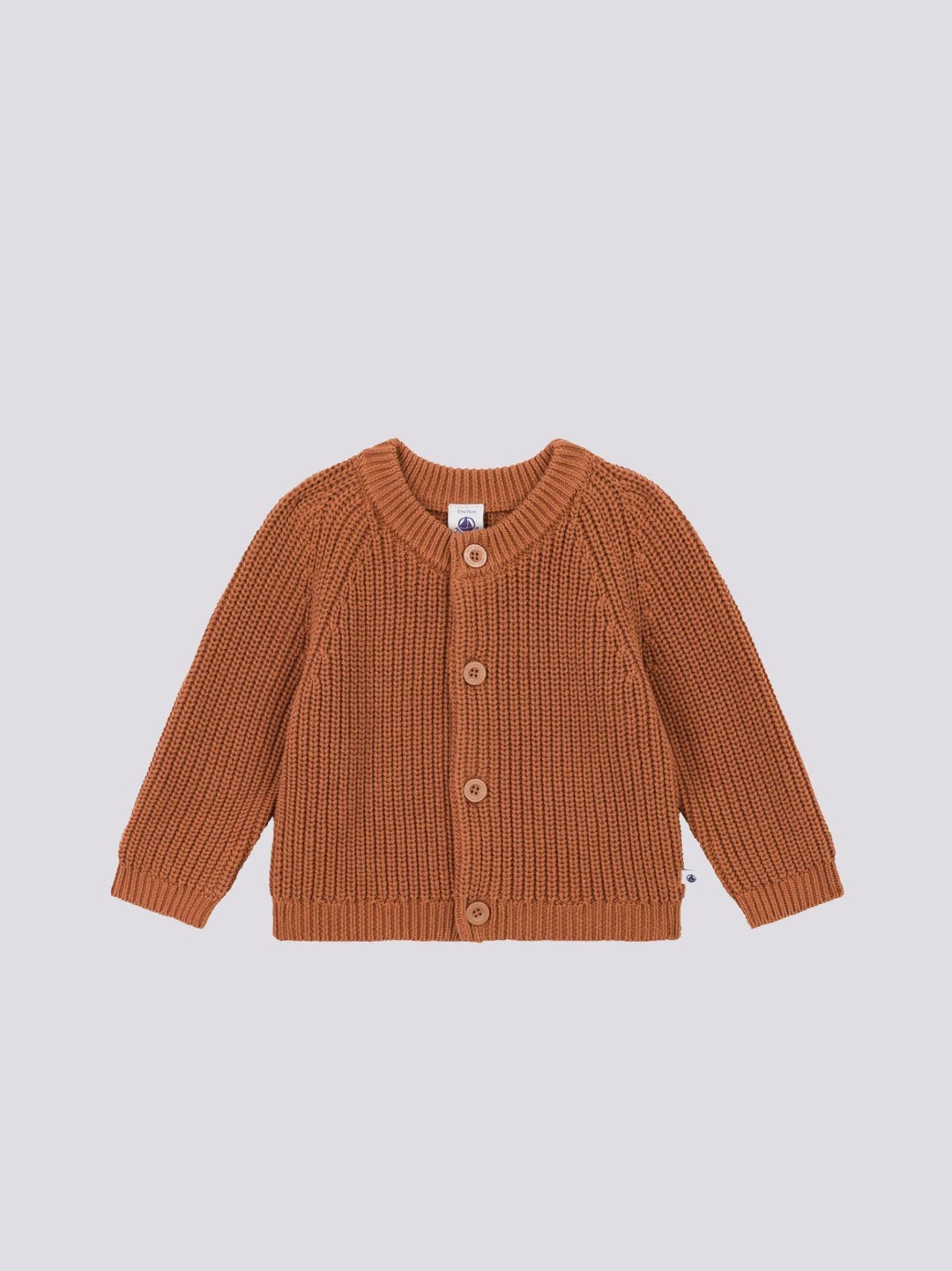 CARDIGAN IN TRICOT DI COTONE A089S 02 PETIT BATEAU 