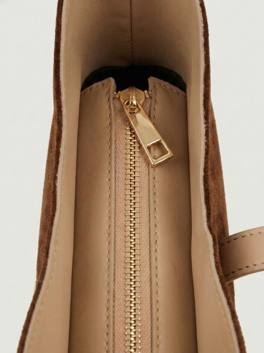 Borsa a spalla Elly in pelle scamosciata testa di moro ELLY TMORO BIMOR 