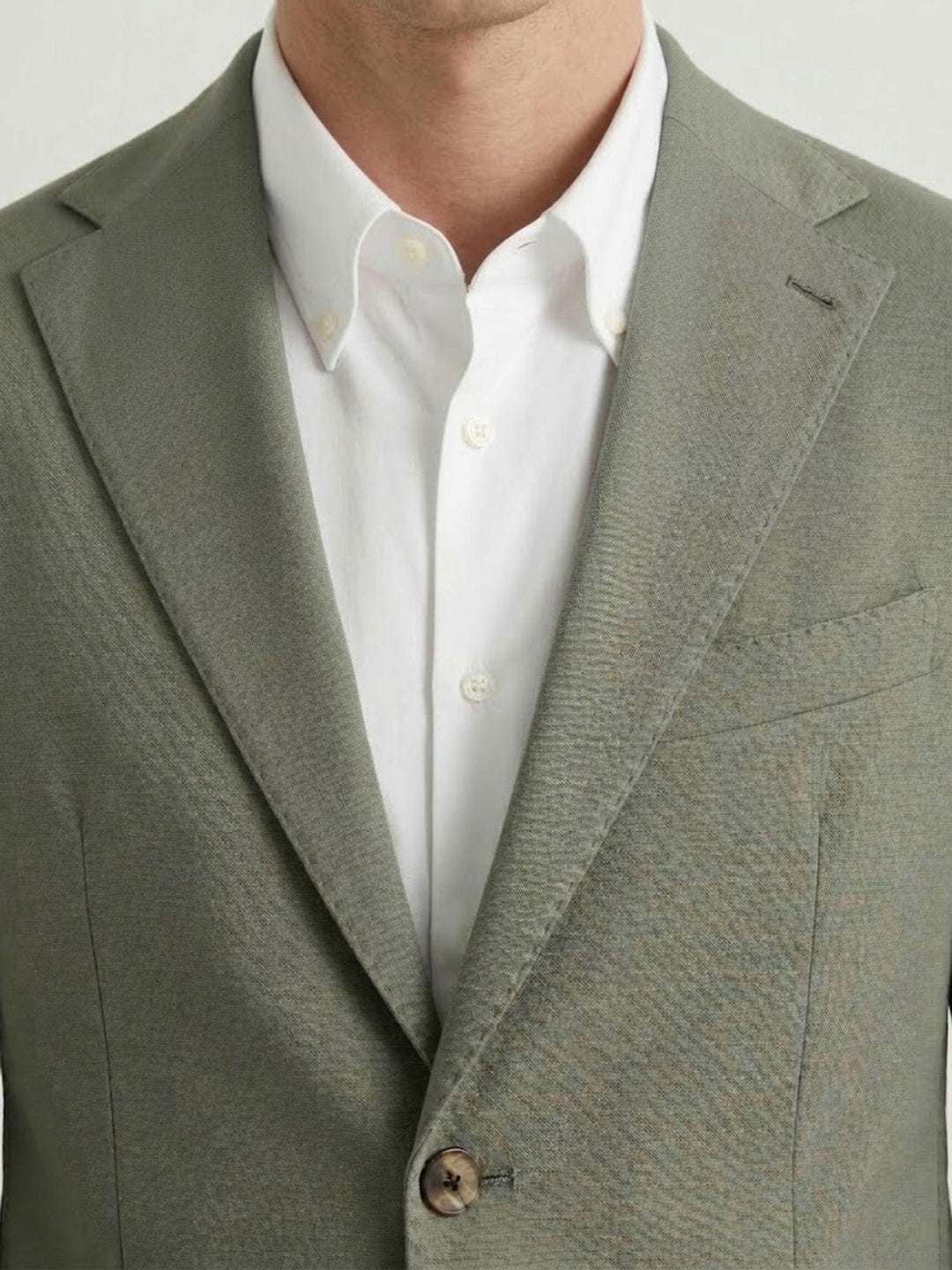 Blazer in jersey punto Milano salvia CO0391 4016 ANDREA MORANDO 