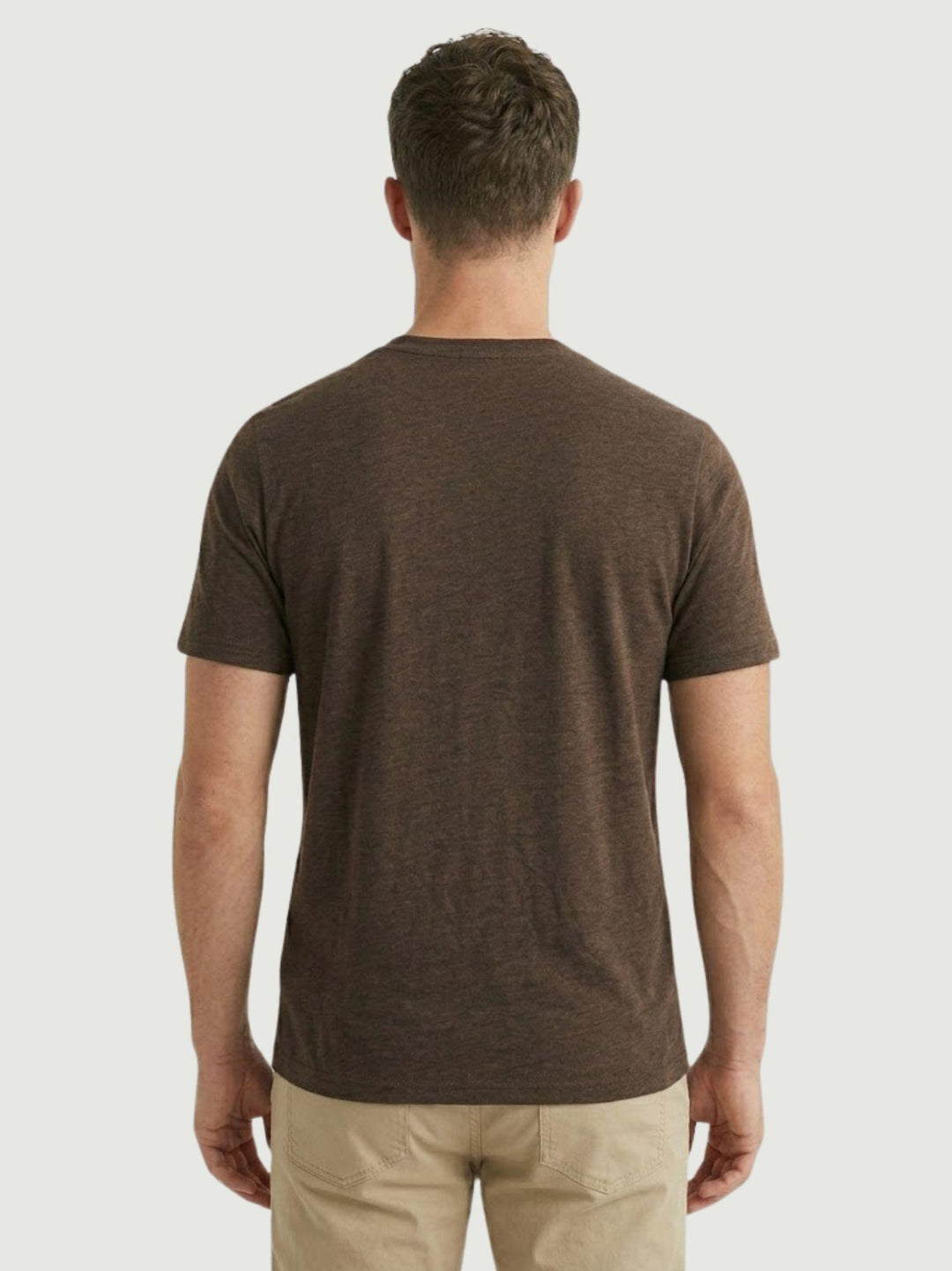 T-shirt in jersey cioccolato 5980426 673 ANDREA MORANDO 