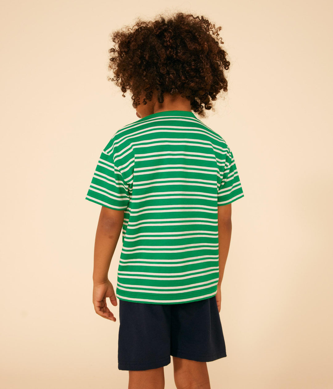 SHORTS BLU IN COTONE A09SN 01 PETIT BATEAU 