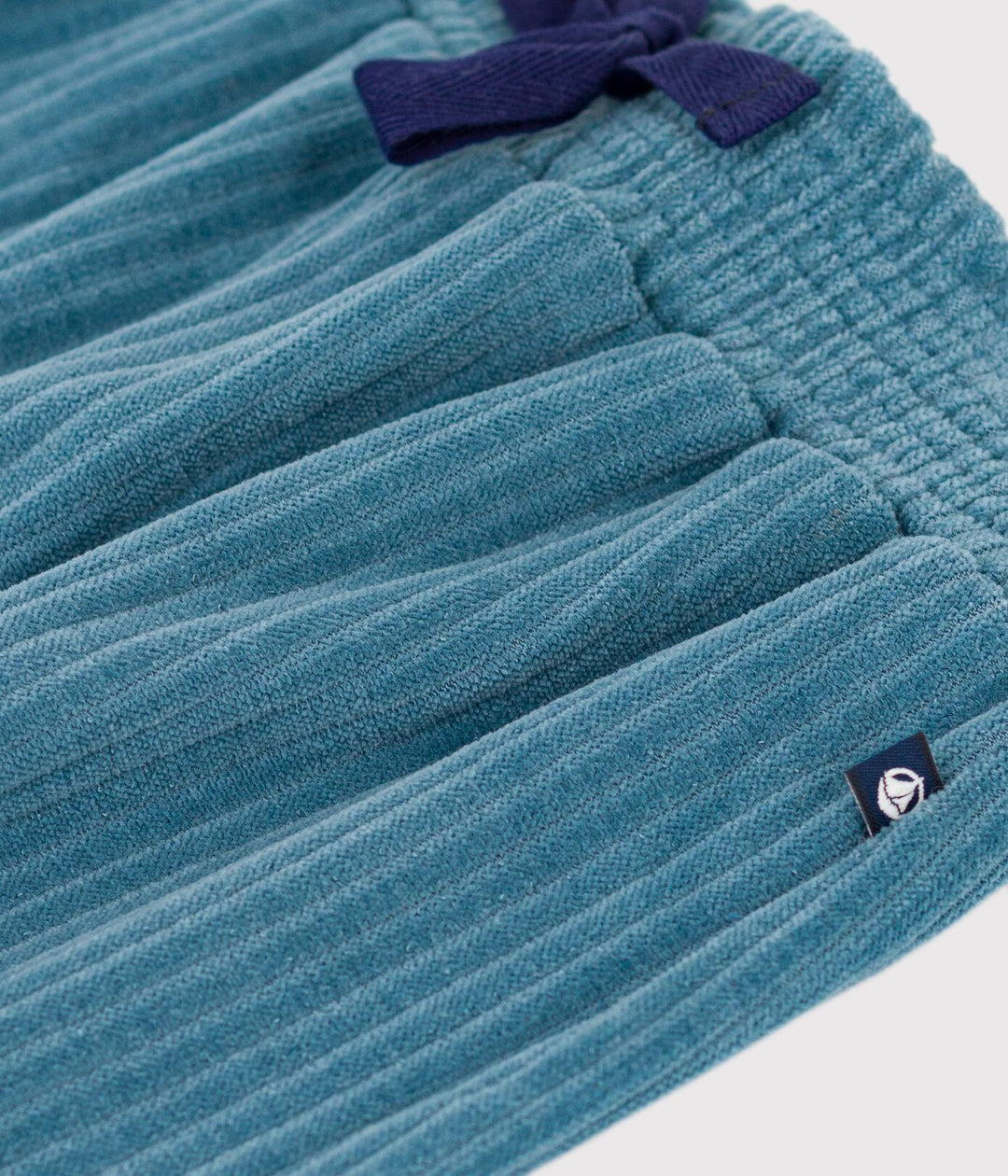 PANTALONI BAMBINA IN VELLUTO FINE A084M 02 PETIT BATEAU 