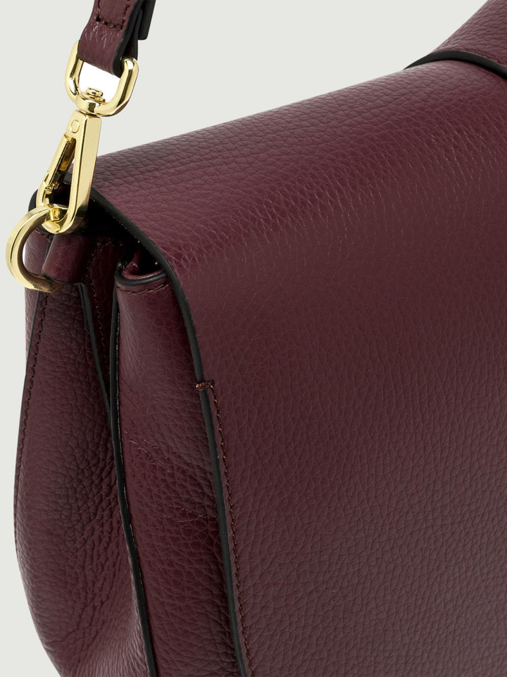 BORSA HELENA ROUND GRANDE BORDEAUX BS 6037/COMM GRN-NAOP 1405014050 GIANNI CHIARINI 