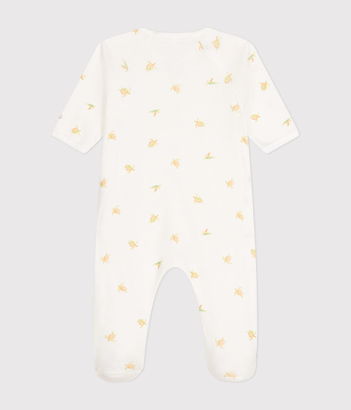 PIGIAMA BEBÈ IN COTONE fantasia tartarughine A09GF 01 PETIT BATEAU 