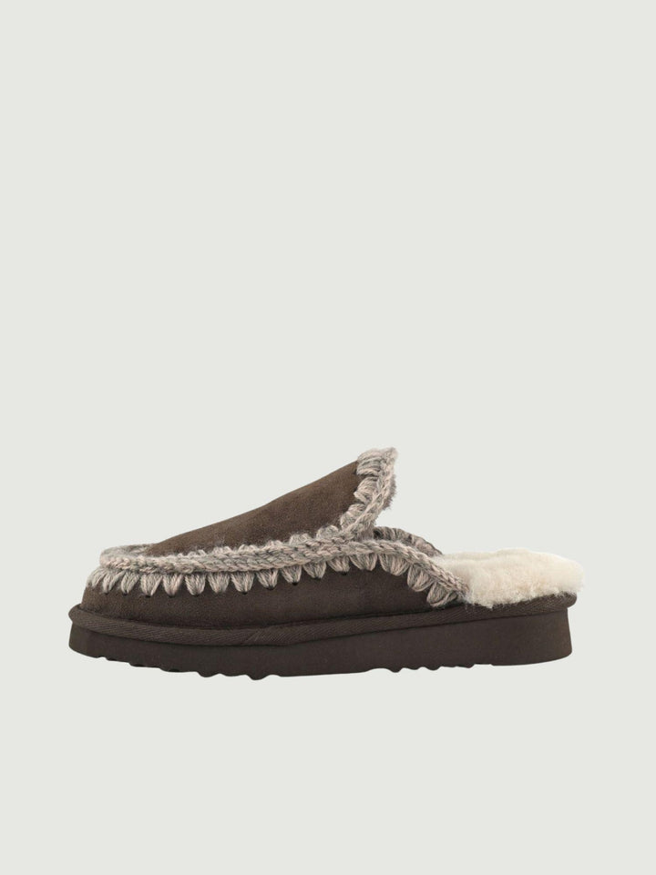 SLIPPER ESKIMO BROWN PEPPER 101125A BRPEP MOU 