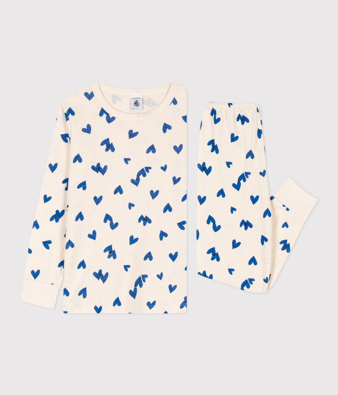 PIGIAMA BAMBINO UNISEX IN COTONE A080K 01 PETIT BATEAU 