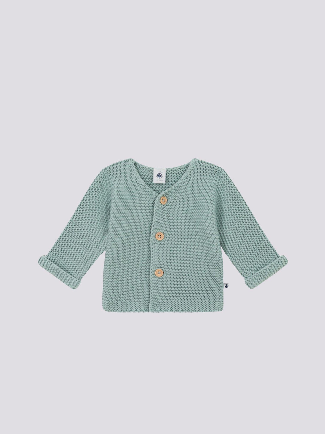 CARDIGAN BEBÈ IN TRICOT A PUNTO LEGACCIO A08BQ 04 PETIT BATEAU 