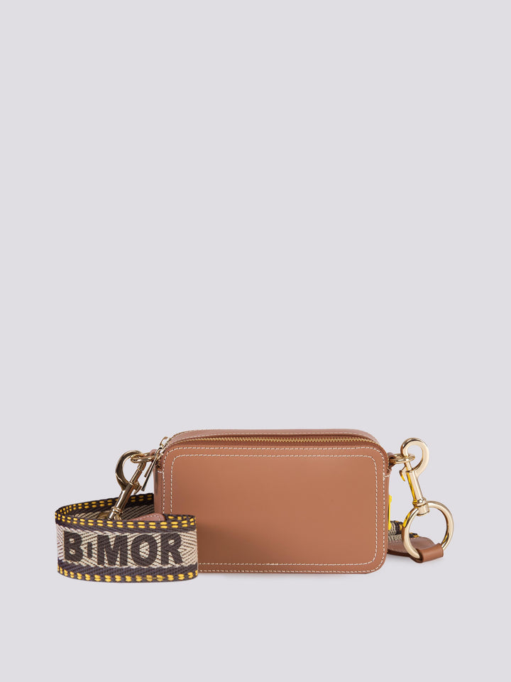 BORSA A TRACOLLA YOURS IN PELLE CUOIO YOURS CUOIO BIMOR 