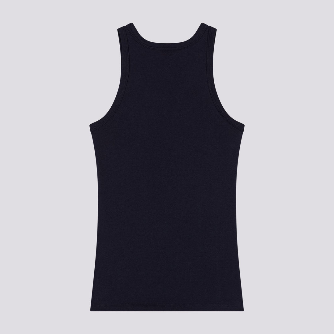 CANOTTA BLU ICONICA IN COTONE DONNA A0AKH 18 PETIT BATEAU 