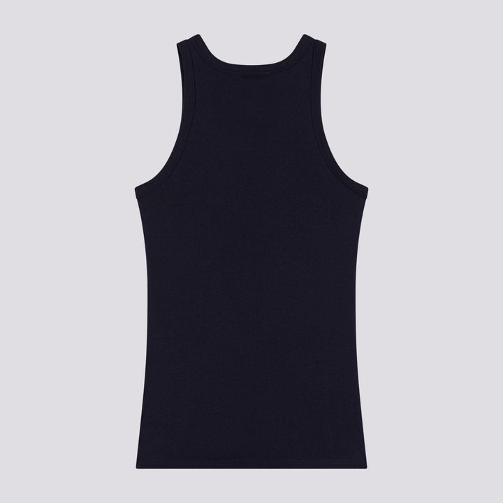 CANOTTA BLU ICONICA IN COTONE DONNA A0AKH 18 PETIT BATEAU 