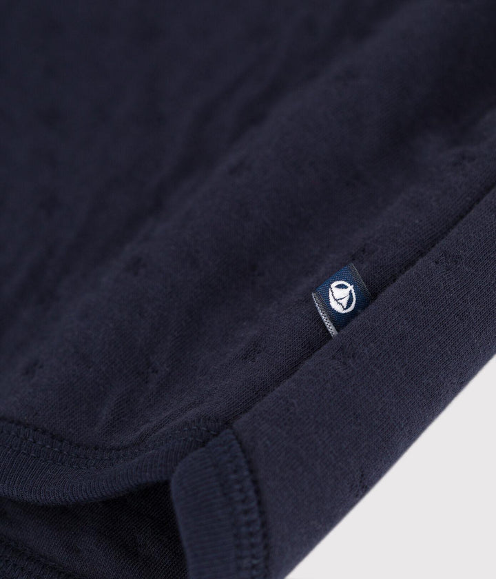 FELPA IN TUBIQUE TRAPUNTATO PER BEBÈ A08BZ 01 PETIT BATEAU 