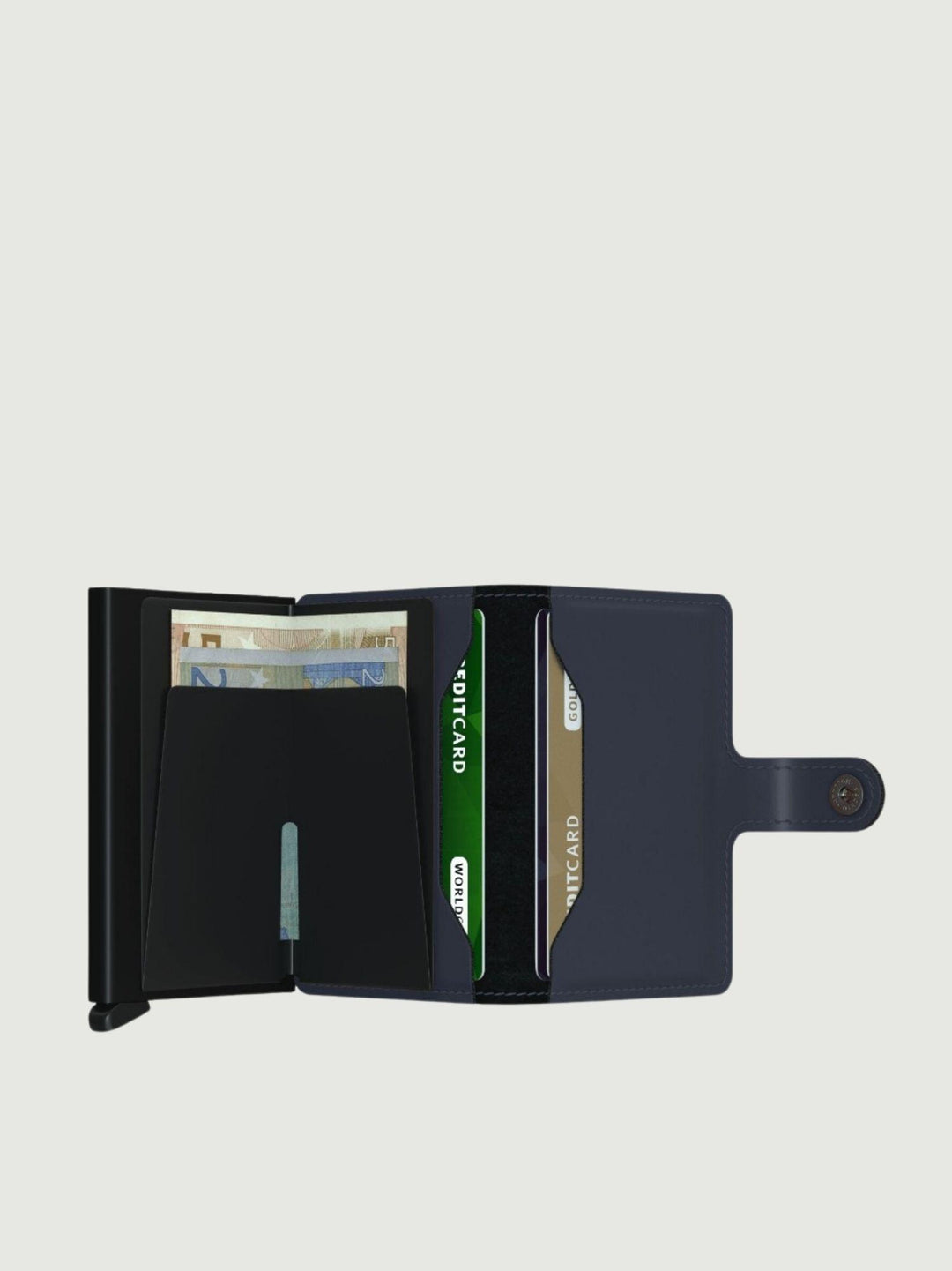MINIWALLET MATTE BLU MM NIGHTBLUE SECRID 