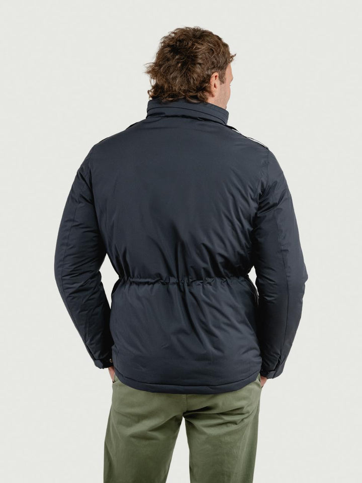 FIELD JACKET IN NYLON BLU NAVY BU26W14JKCOAT 201 ANDREA MORANDO 
