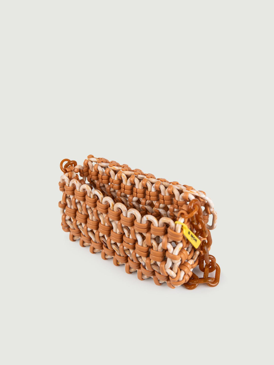 BORSA HER IN RESINA MULTICOLOR CARAMELLO