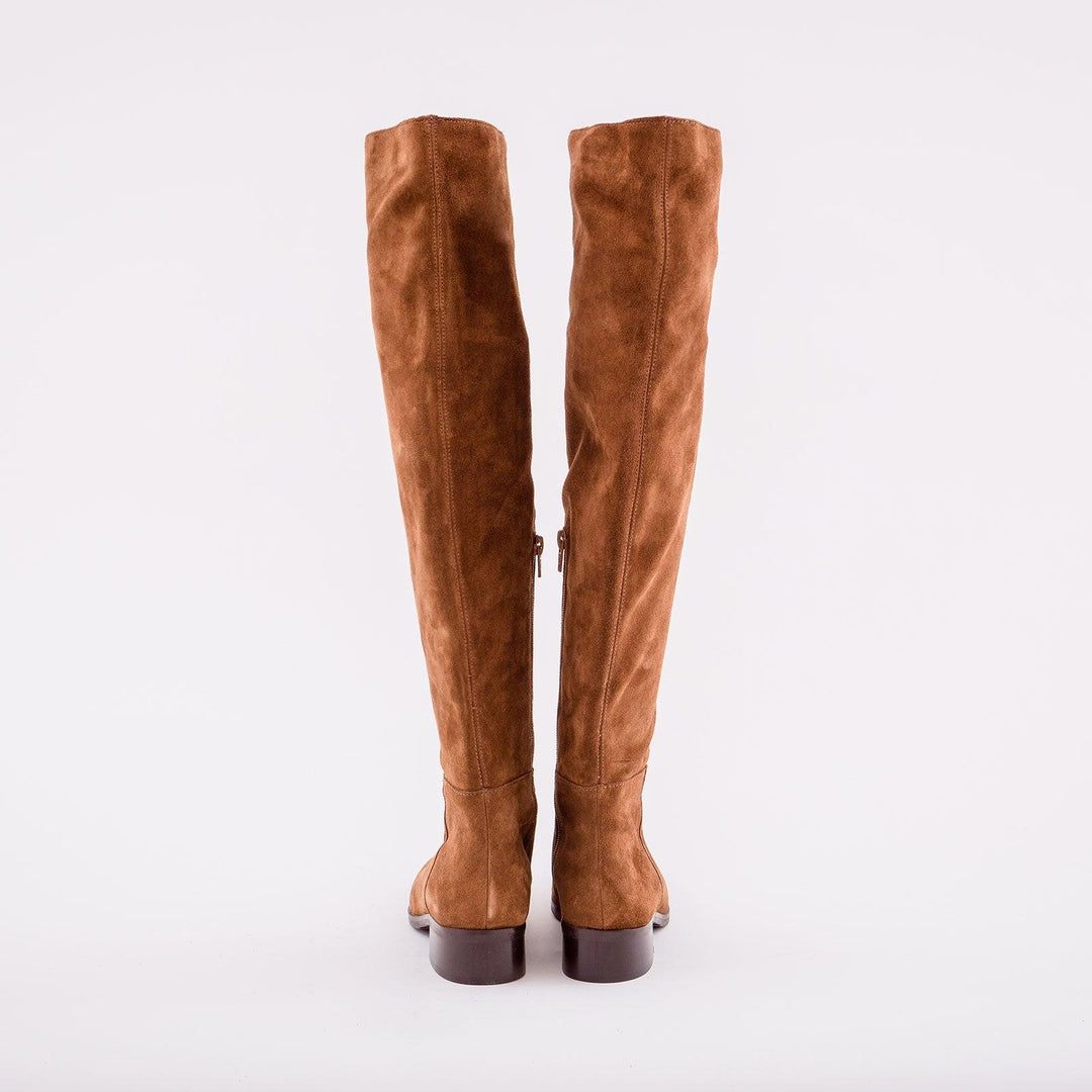 STIVALE ALTO IN PELLE 6884/43 CUOIO ANDREA MORANDO 