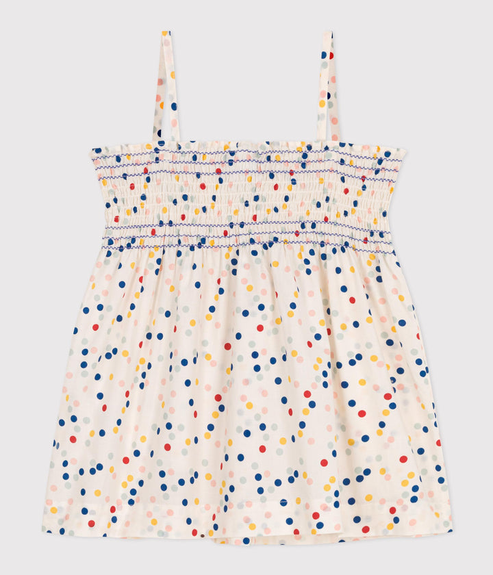 BLUSA SENZA MANICHE IN COTONE BAMBINA