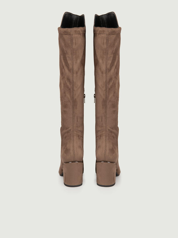 STIVALE SCAMOSCIATO TORTORA 1037 TAUPE ANDREA MORANDO 
