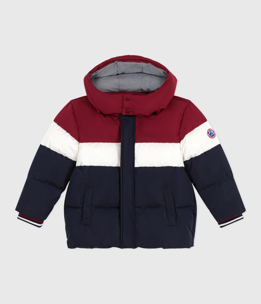 PIUMINO COLOR BLOCK A0DSN 01 PETIT BATEAU 