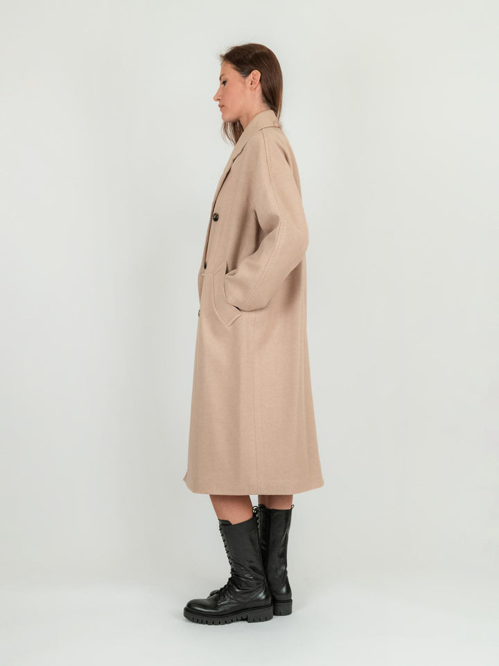 CAPPOTTO DOPPIOPETTO CAMMELLO
