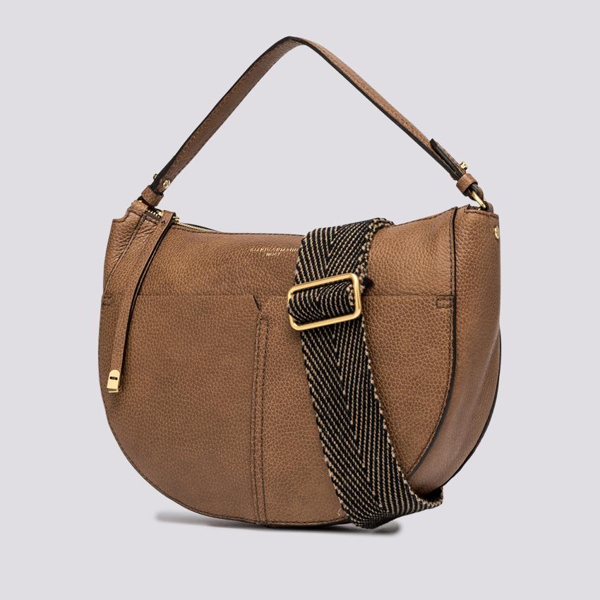 BORSA a spalla Ginko in PELLE color tokai BS 10446 RMN-NA 6095 GIANNI CHIARINI 