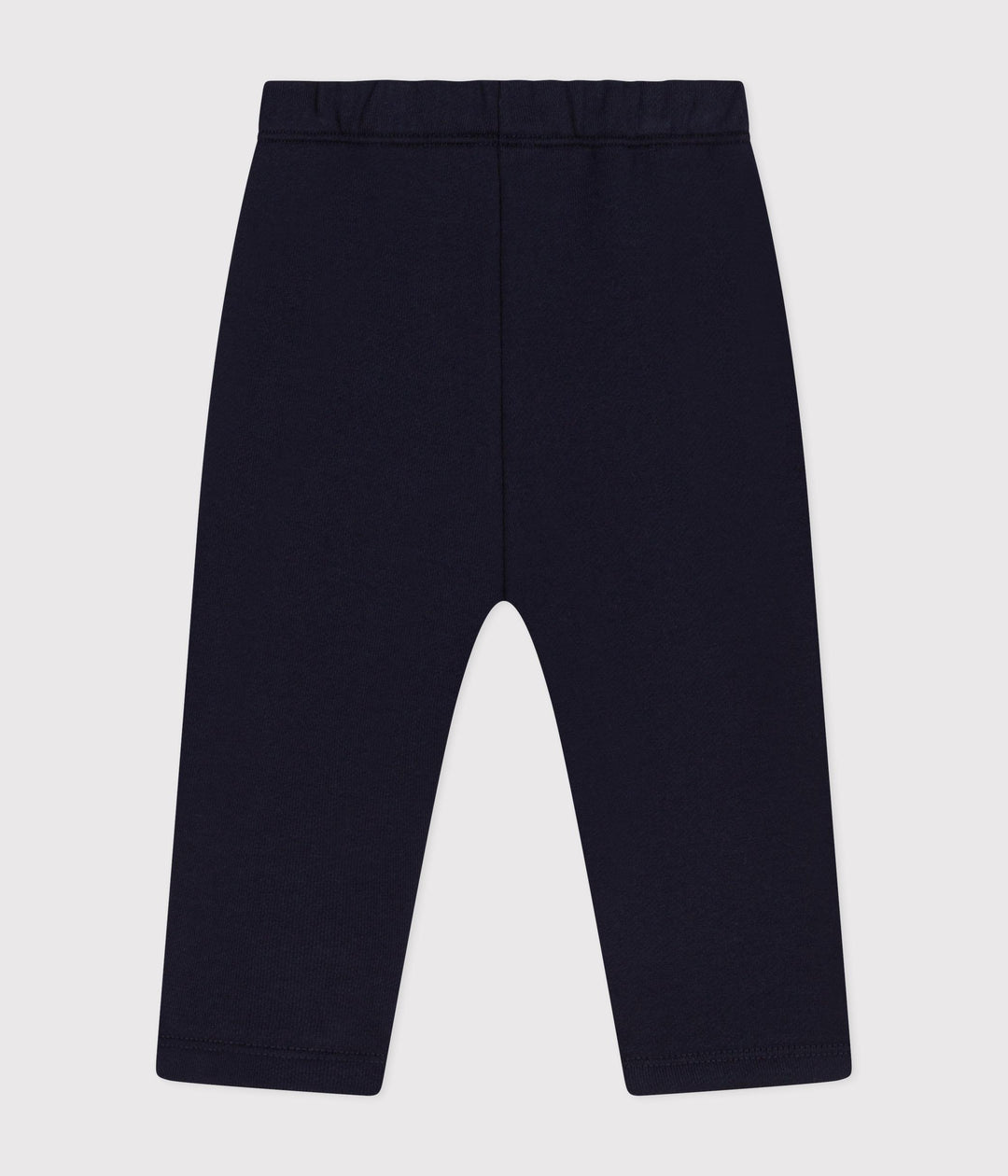 Pantaloni tinta unita blu scuro in tessuto felpato A0BQ0 03 PETIT BATEAU 