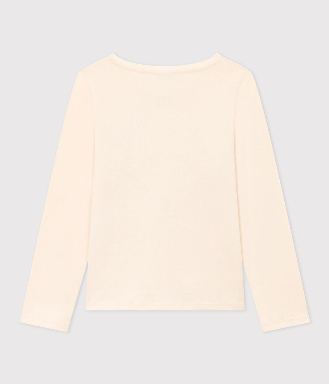 T-SHIRT MANICHE LUNGHE IN COTONE BAMBINA A08HF 02 PETIT BATEAU 