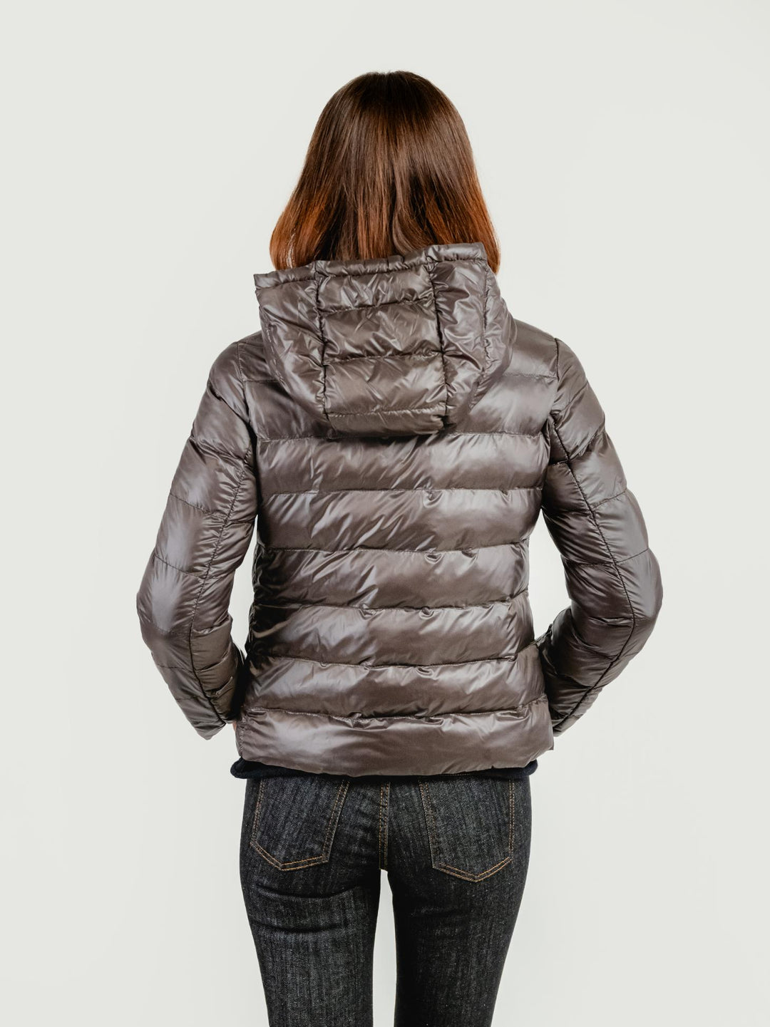 GIACCA MANTELLA LAVINIA CON PIUMINO 3 IN 1 TESTA MORO LAVINIA 618 JACK LEATHER 