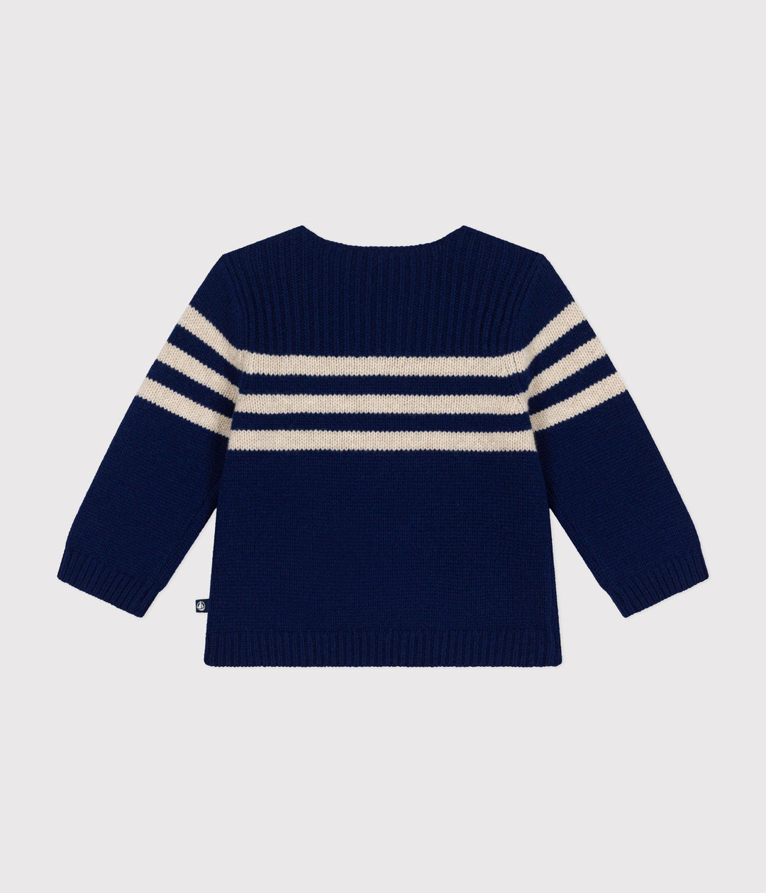 Pullover in maglia con lana A0B3W 01 PETIT BATEAU 