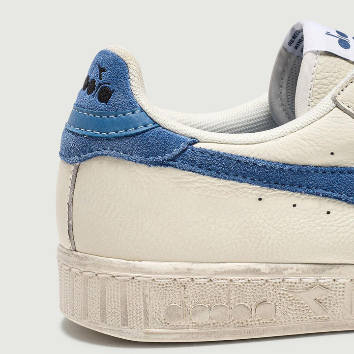 SNEAKERS  GAME L LOW WAXED BIANCO BLU JEANS 501 180188C3091 DIADORA 