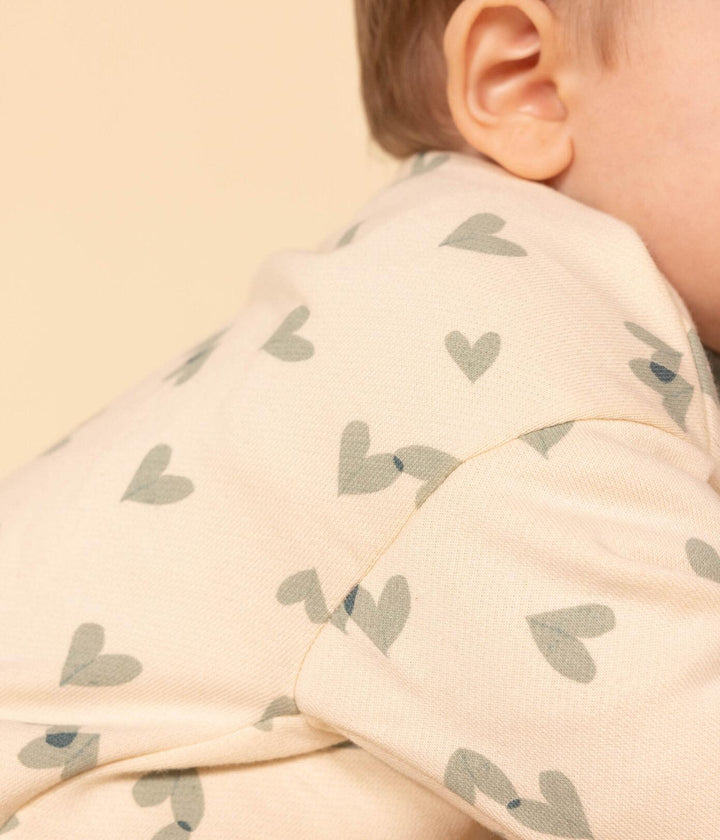 FELPA BEBÈ IN TESSUTO FELPATO CON STAMPA A08G4 02 PETIT BATEAU 