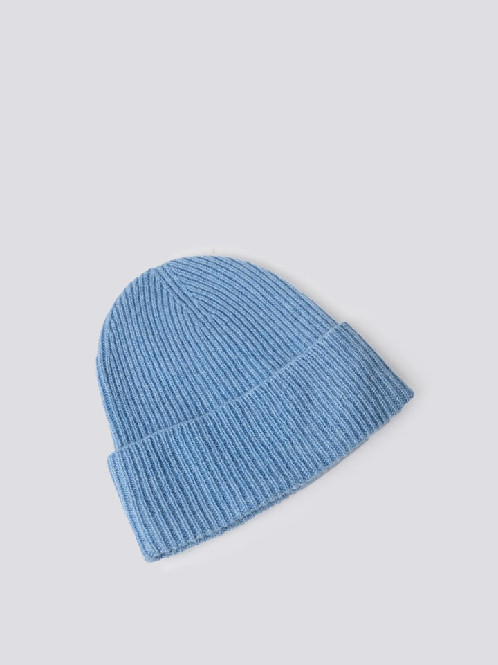 Berretto Hortense in cashmere AZZURRO HORTENSE AZZURRO ABSOLUT CASHMERE 