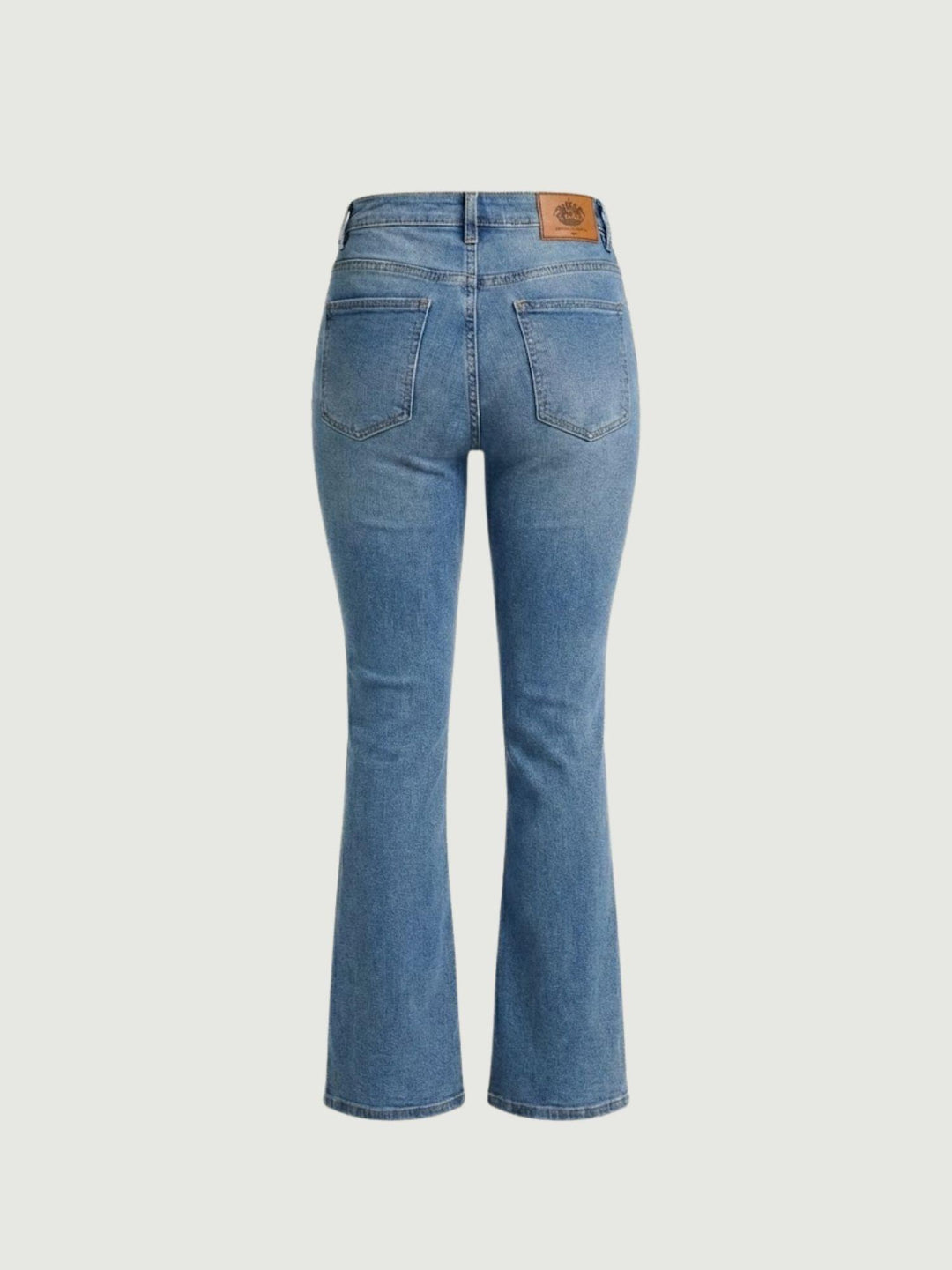 Jeans a zampa in denim lavaggio chiaro 9115 DENIM CHIARO ANDREA MORANDO 