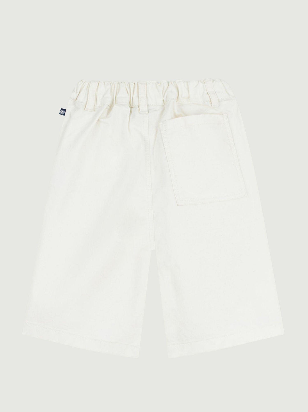 Pantaloncini in cotone bianco A0F0C 01 PETIT BATEAU 